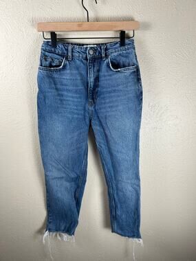 Reformation Size 26 Jeans Sydney Wash Straight Leg Casual Preppy Denim Pants